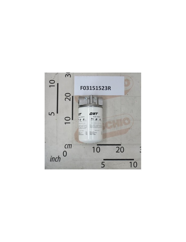 CARTRIDGE FILTER 125 MIC.