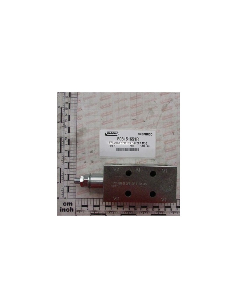 VALVE FPO 50S 3/8 2FP M35