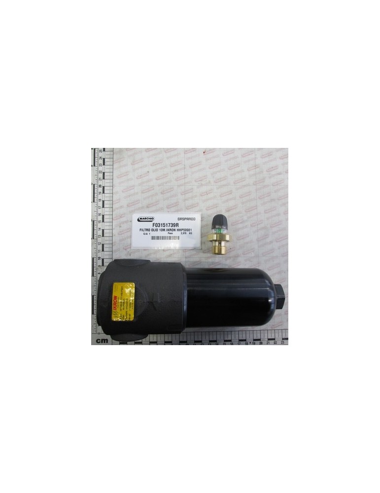 OIL FILTER 10 MIC. HF748
