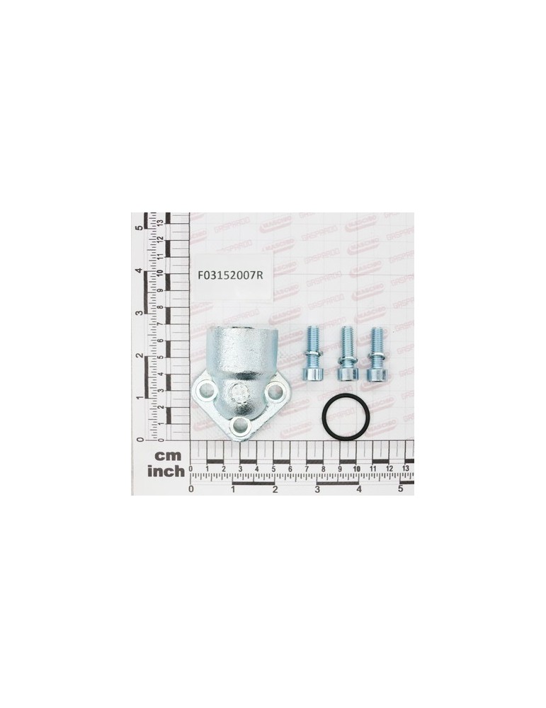 K.ELBOW 3H D40X3/4F+OR+SCREWS
