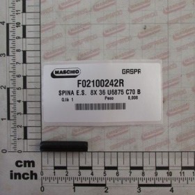 Maschio Gaspardo Stift 8x36 F02100242R