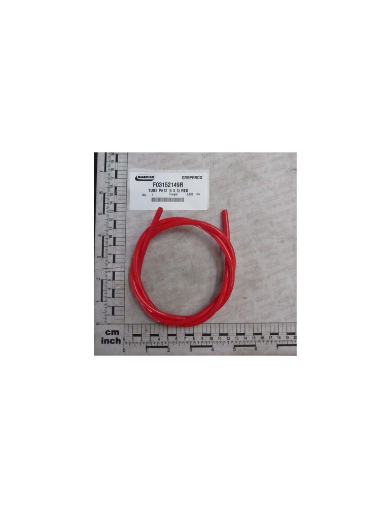 TUBE PA12 (6 X 3) RED