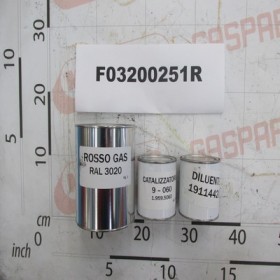 RED GAS.RAL3020 BICOM.LT.10