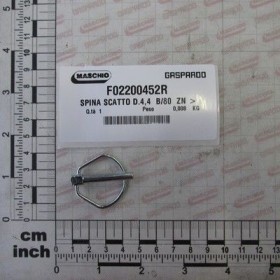 Maschio Gaspardo STIFT RESORT D4,4 B/80 ZN F02200452R