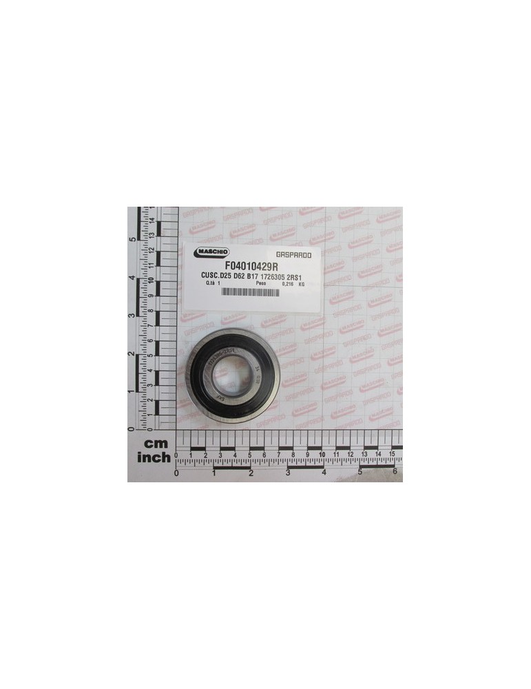 BEARING D25 D62 B17 1726305 2R