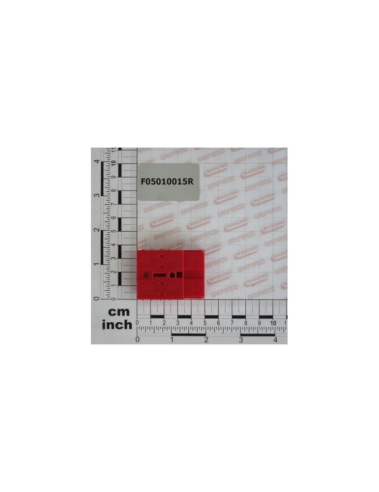 CONNECTOR 2WAY 50A RED