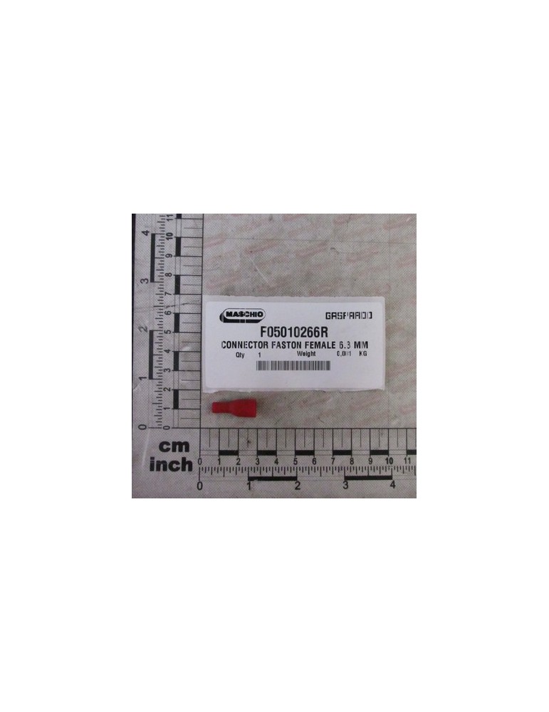 CONNECTOR FASTON FEMALE 6.3 MM