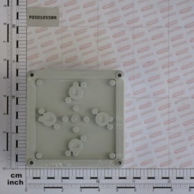 PLASTIC BOX 130X130XH75