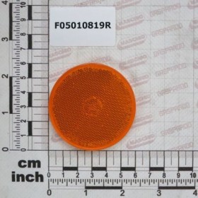 ROUND REFLECTOR D.60 YELLOW