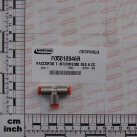 FITTING T INTERMED. RL5 6 CC
