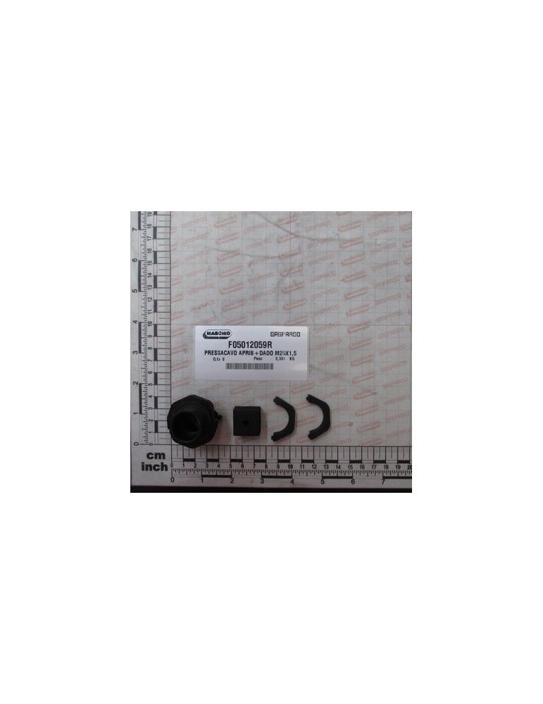 PRESS-CABLE+NUT M25X1,5