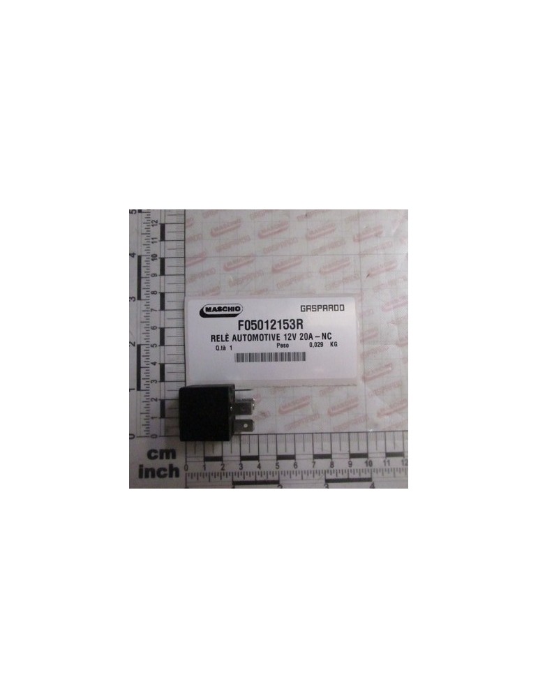 RELÃ AUTOMOTIVE 12V 20A-NC