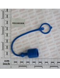 PROTECT. COVER CAP F 1/2 BLUE