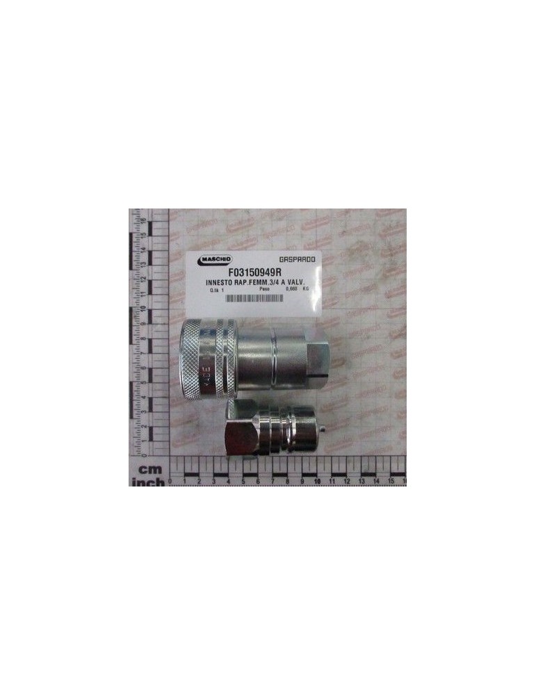 Maschio Gaspardo CUPLA RAPIDA MAMA 3/4 VALVA F03150949R
