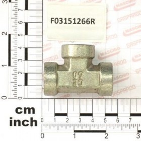 Maschio Gaspardo RACORD -T- MAMA 3/8 ZINC. F03151266R