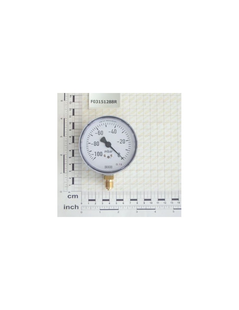 Maschio Gaspardo VACUUMETRU 0-100 MBAR C.SM.INC F03151288R