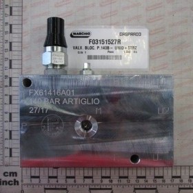 Maschio Gaspardo VALV. BLOC. P.140B- UNID+STRZ F03151527R