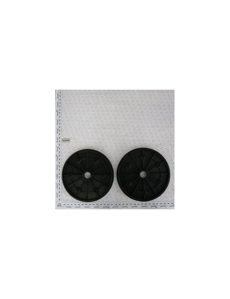 PAIR OF WHEEL RIMS 2\" MTR