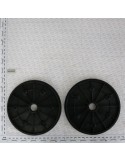PAIR OF WHEEL RIMS 2\" MTR