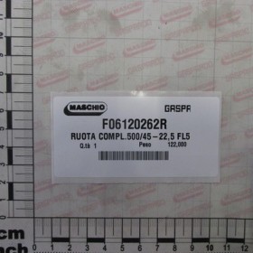 COMPL.WHEEL500/45-22,5 FL558