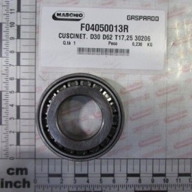Maschio Gaspardo RULMENT D30 D62 T17,25 30206 F04050013R