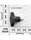 3-LOBE HANDWHEEL D.65-M8X15