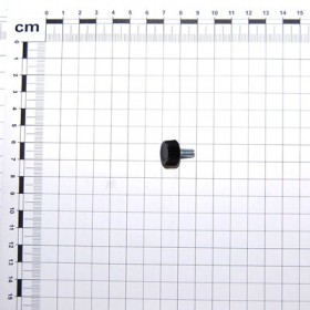 KNURLED FLYWHEEL D.15-M5 X10