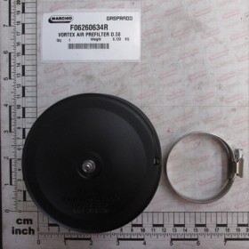 VORTEX AIR PREFILTER D.50
