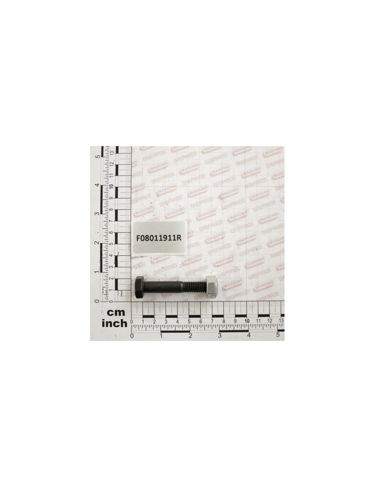 BOLT M10X1,5X60 8.8BR+NUT