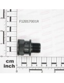 THREADED COUPLING M/F G1/2G1/2