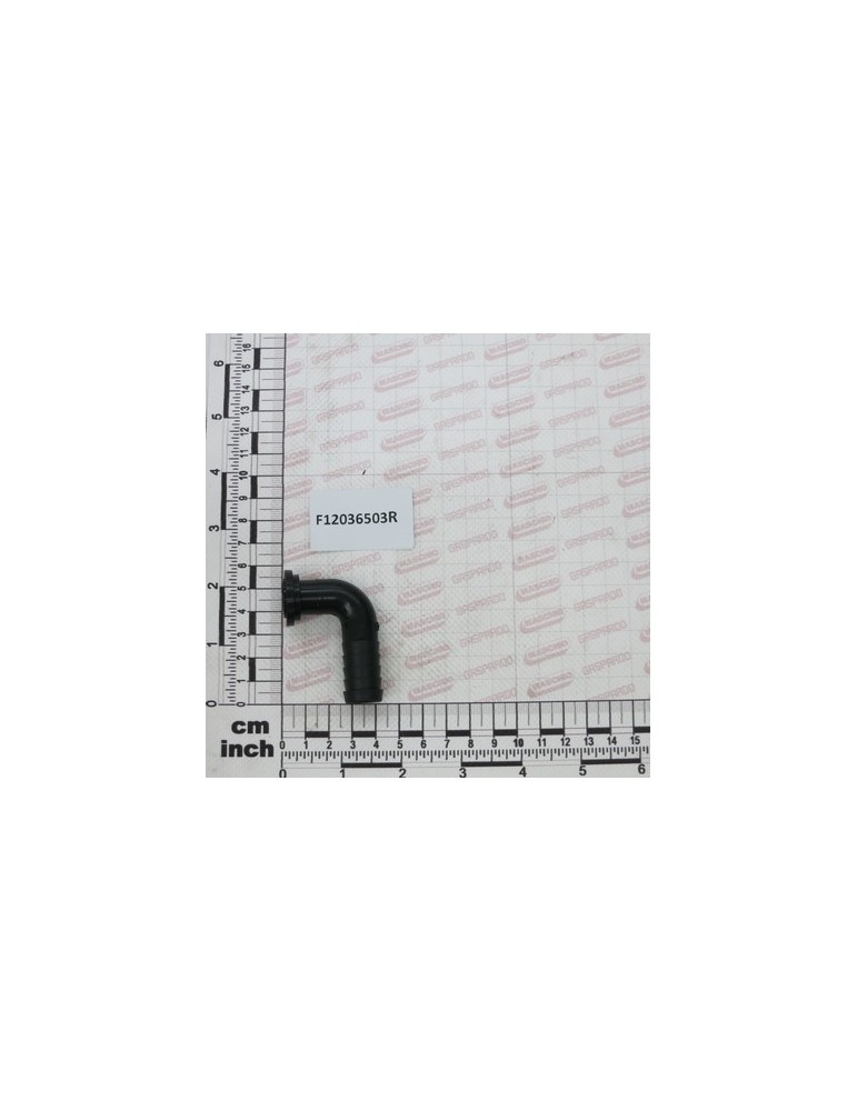90Â°HOSE FITT.FOR FLY-NUTG G3/4