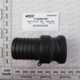 MALE ADAPTER 2\"HOSE FITT. D50