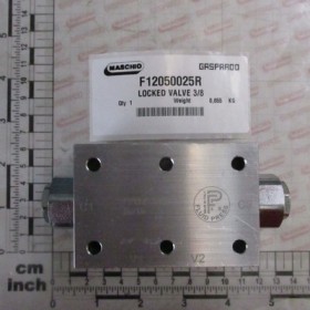 LOCKED VALVE 3/8