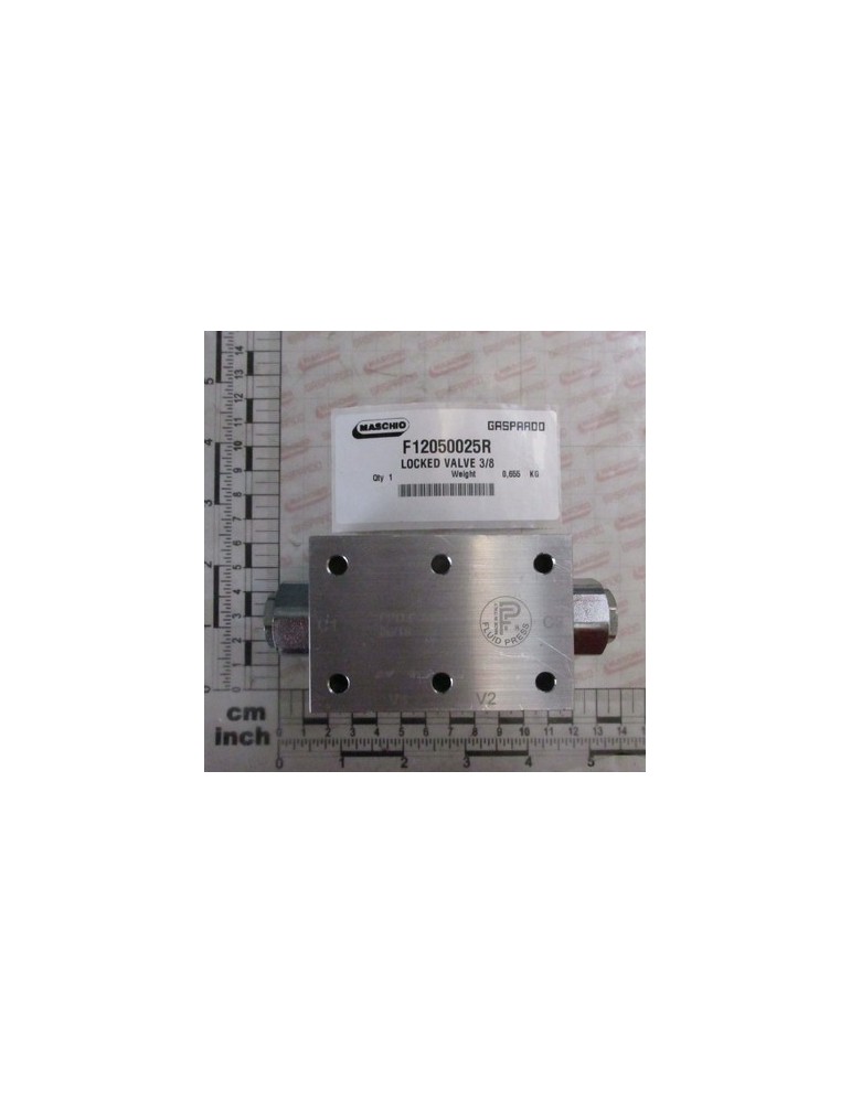 LOCKED VALVE 3/8