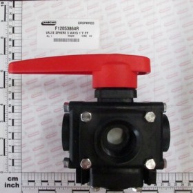 VALVE SPHERE 5 WAYS 1\"F PP