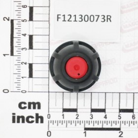 CAP DRIPLESS RED 0.5B C/BLACK