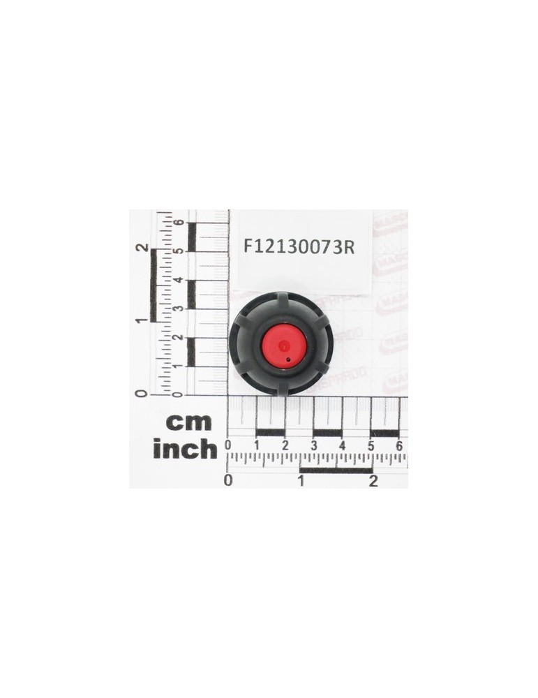 CAP DRIPLESS RED 0.5B C/BLACK