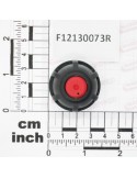 CAP DRIPLESS RED 0.5B C/BLACK