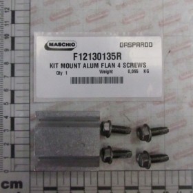 KIT MOUNT ALUM FLAN 4 SCREWS