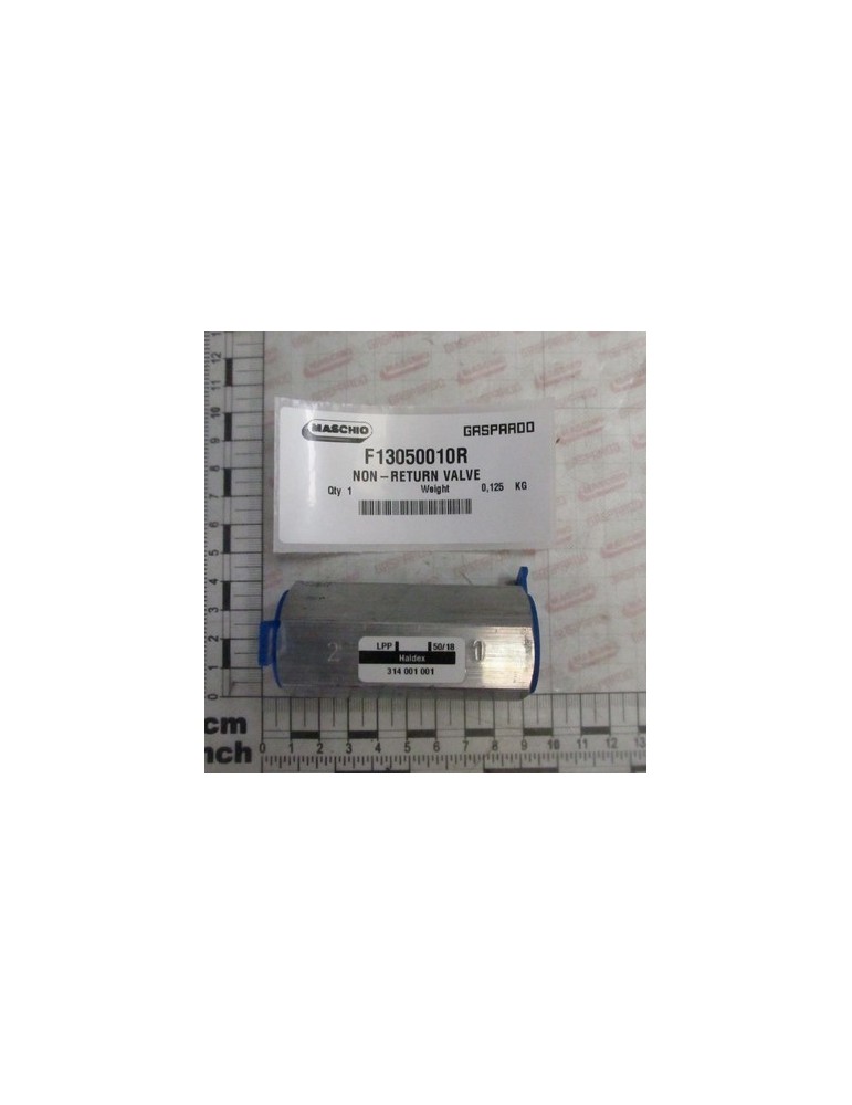 NON-RETURN VALVE