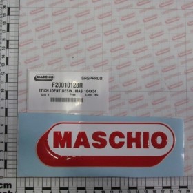 RESIN MAS LABEL 164X54