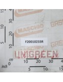 UNIGREEN STICKER 353X67