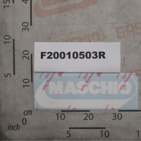 ID LABEL MASCHIO 353X118 WHITE