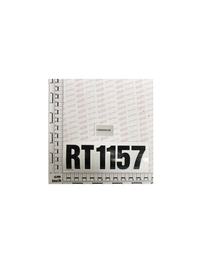 STICKER MOD. RT1157 (W 145)