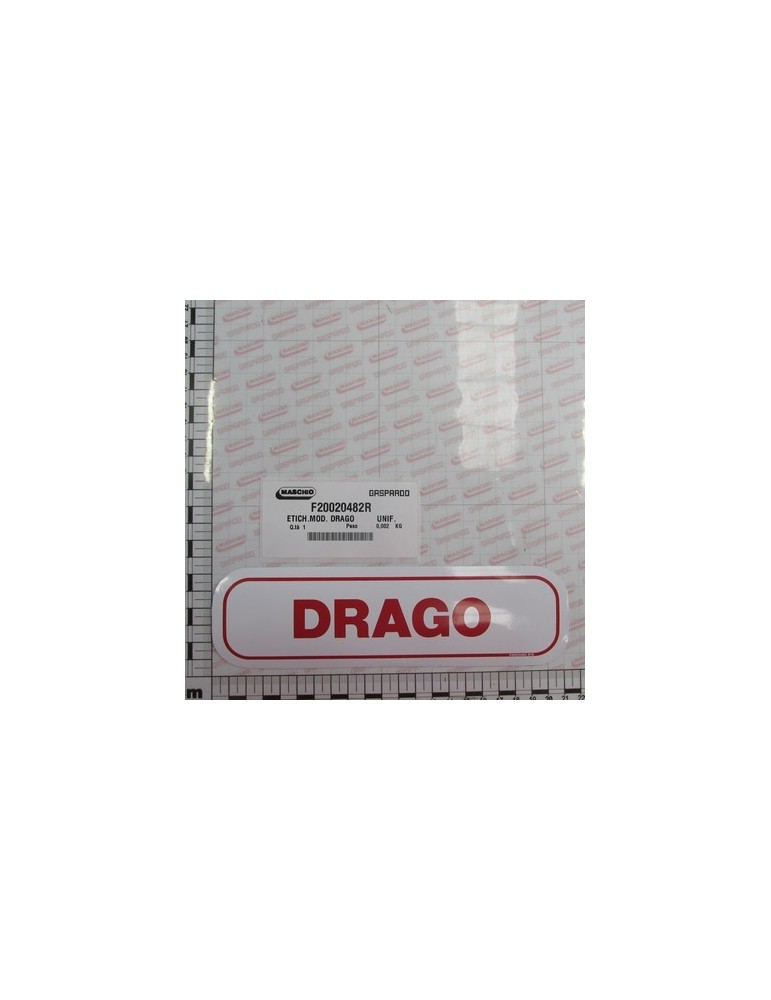 LABEL DRAGO UNIF.