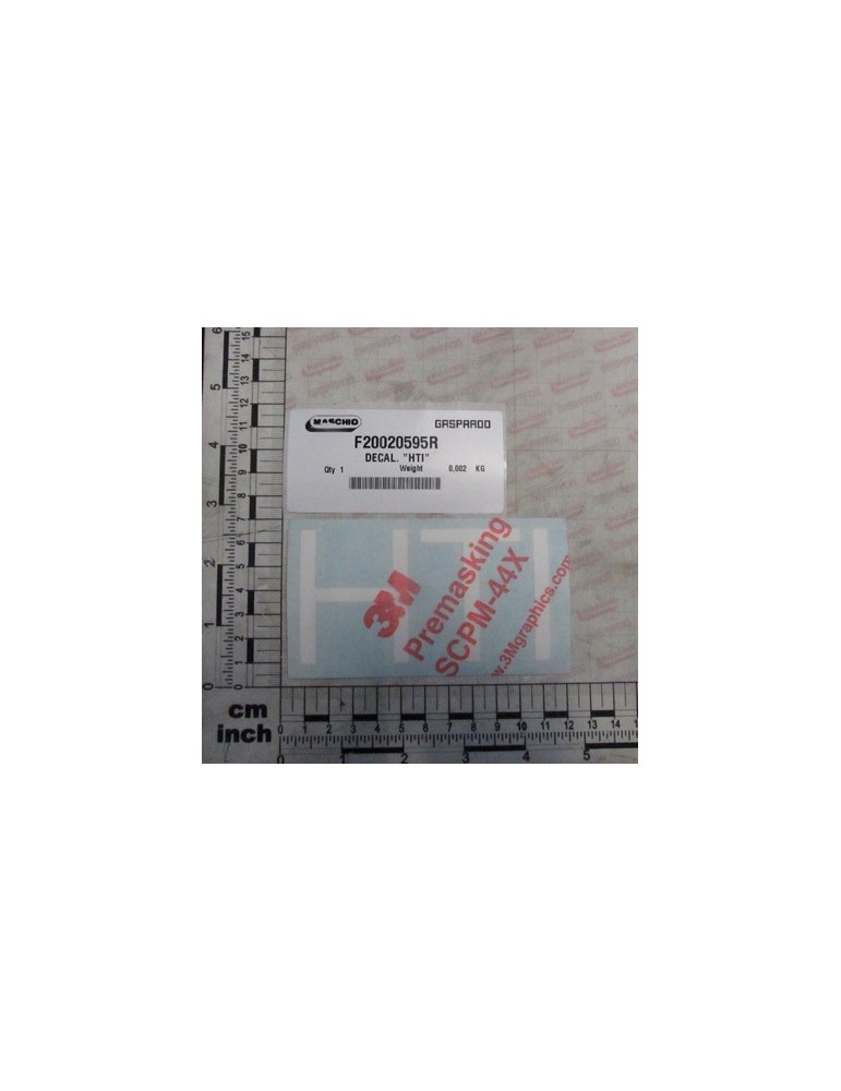 DECAL. \"HTI\"