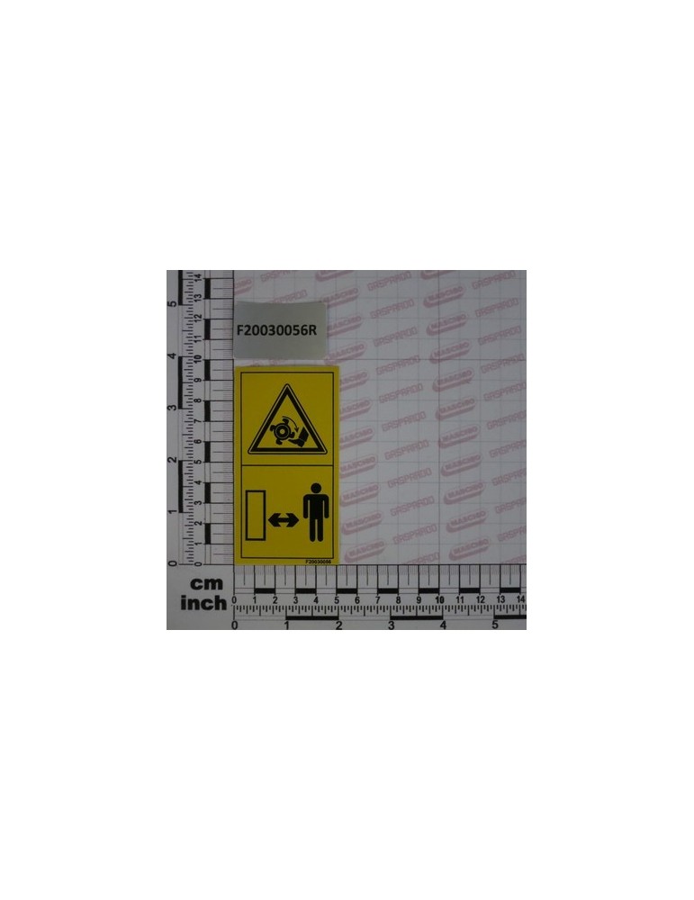 LABEL OF TOOLS DANGER