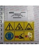 LABEL SICKLE BAR FRONTAL