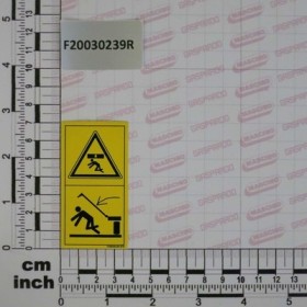LABEL DANGER ROW MARKER