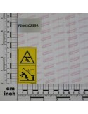 LABEL DANGER ROW MARKER